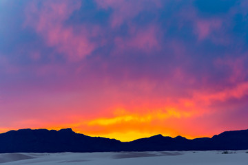 White Sands Sunset
