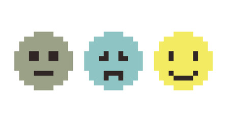 Obraz premium Isolated emoji icons