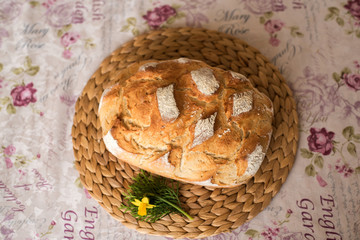 Handmade bread