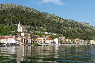Kroatien - Komin - Fluss Neretva