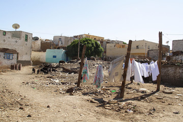 
Nubian village in Aswan, Egypt