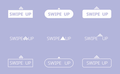 Swipe up button set