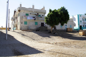 
Nubian village in Aswan, Egypt