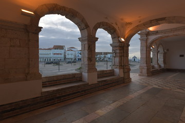 arches of the old castle