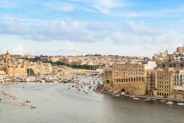 Malta / Malta. 03.09.2015.Valletta, Capital of Malta View from the Harbor Bridge