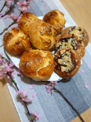 fresh baked croissants
