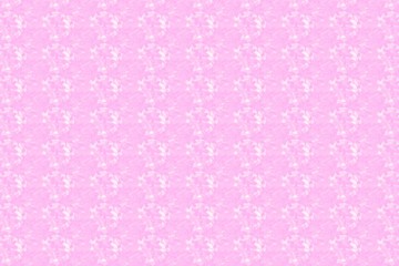 Seamless floral abstract pattern. Pink hyacinths flowers