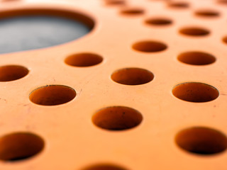 round holes in a wall