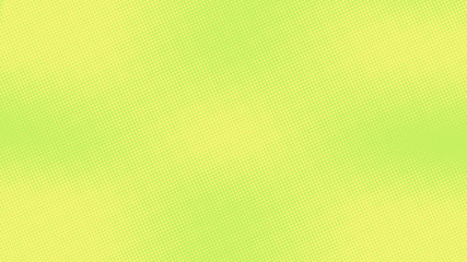 Trendy Light green and yellow pop art background with halftone dots design in retro comic style, vector illustration eps10.