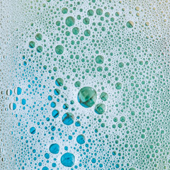 Arrière plan abstrait bulles colorées
