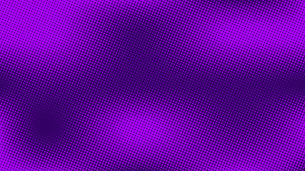 Violet and purple pop art background in retro comic style with halftone polka dots design, vector illustration eps10.