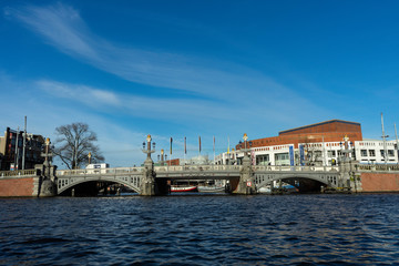 amazing modern and roman stone, brick and marble architecture with columns and arches