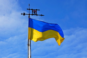 Fototapeta premium Flag of Ukraine