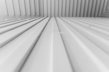 High resolution white abstract background for graphic design,  application design.Volume diagonal...