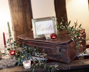 Card box at a wedding