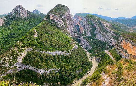 Gorges du Verdon - Point Sublime - Rougon - France 