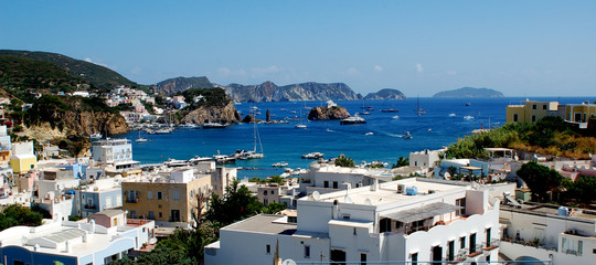 Foto digitali fatte presso l?Isola di Ponza