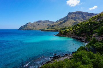 Fototapeta premium Einsame Bucht Cala na Clara
