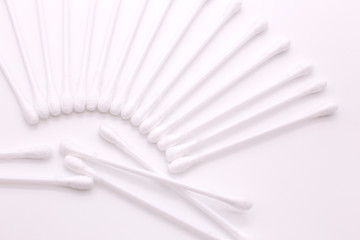 Ear sticks on a white background.