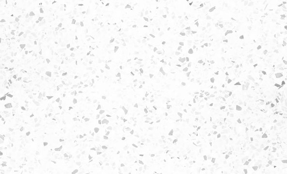 Terrazzo flooring marble stone wall texture abstract background. White terrazzo floor tile on cement surface