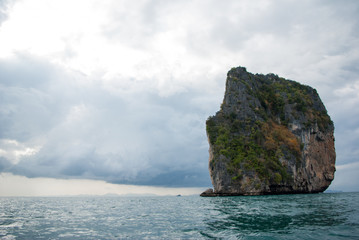 アイランドホッピング：タイのクラビ：島と海