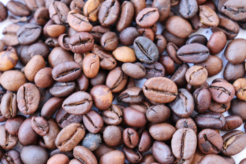 roasted coffee beans