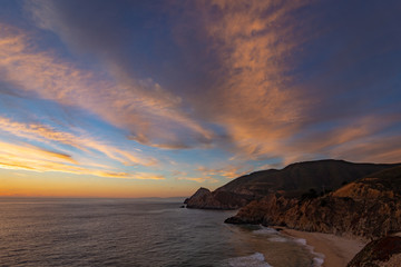 California Costal Sunset