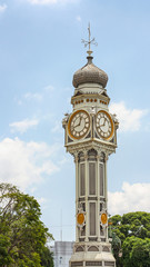 Relógio da praça do relógio. Construção antiga da belle époque.