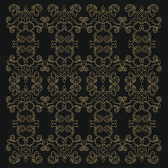 decorative floral pattern background damask