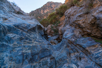 El Cid ravine in the municipality of Berja (Spain)