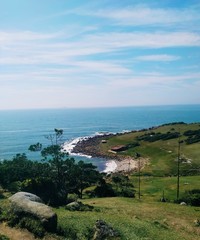 view from the sea