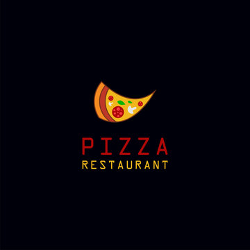 Pizza Logo Icon Design Template Vector Illustration