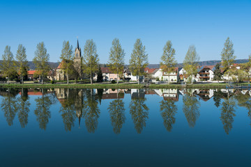Fototapeta premium Haßmersheim am Neckar