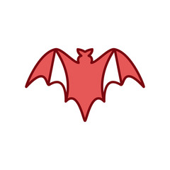 Bat icon vector design template