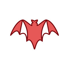 Bat icon vector design template
