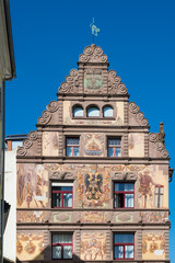 Fototapeta na wymiar Hotel Graf Zeppelin in Konstanz