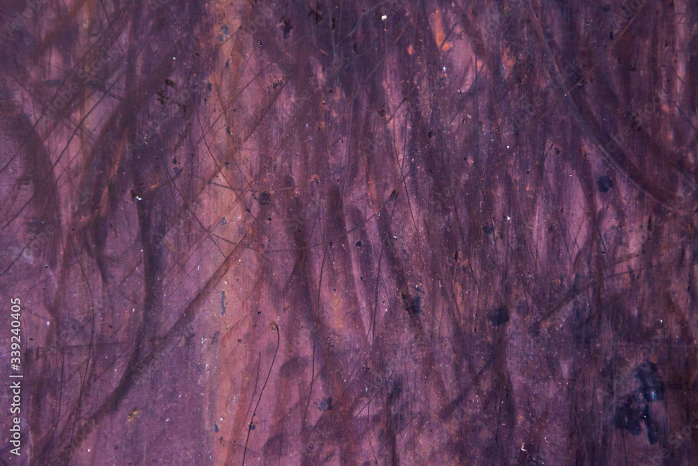 Canvas Prints abstract texture background from rusty and line on steel plate.
