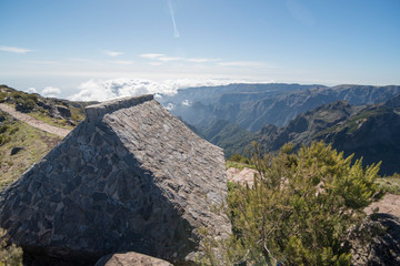 PORTUGAL MADEIRA NATIONAL PARK LANDSCAPE