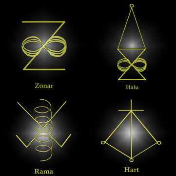 Simboli Karuna Reiki 1&deg; livello