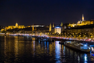 Fototapeta na wymiar Old and beautiful Budapest, Hungary's capital 