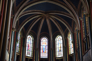 Chœur de l'église Saint-Germain à Paris, France