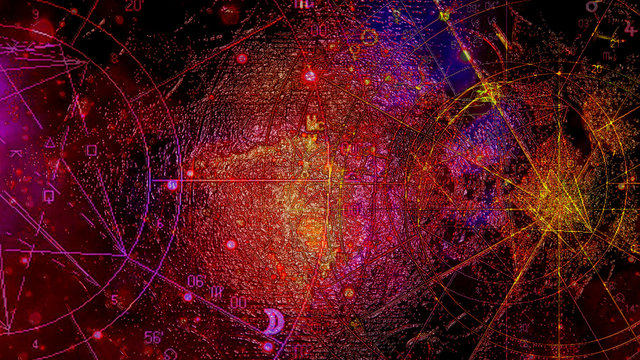 Astrology Horoscope Pattern Texture Background , Graphic Design