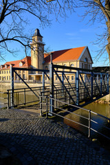 Fototapeta na wymiar Bahnhof der Stadt Zeitz, Burgenlandkreis, Sachsen-Anhalt, Deutschland