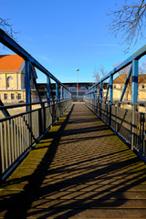 Bahnhof der Stadt Zeitz, Burgenlandkreis, Sachsen-Anhalt, Deutschland