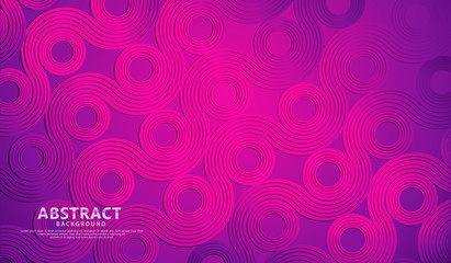 Abstract futuristic colorful circle and waves Background. vector illustration