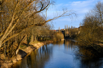 Stadtansicht Zeitz, Burgenlandkreis, Sachsen-Anhalt, Deutschland