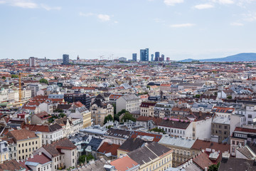 Obraz premium Panoramic View of Vienna, Austria