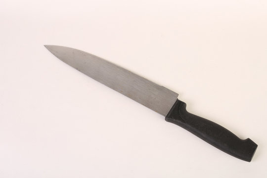 Cutting knife on a white back ground
