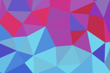 Fototapeta premium Red and Blue modern geometric abstract background. Abstract geometric invitation or banner new background. Vector illustration EPS 10.