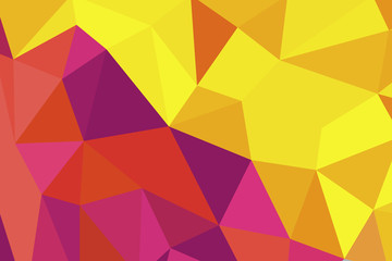 Red and Gold modern geometric abstract background. Abstract geometric invitation or banner new background. Vector illustration EPS 10.